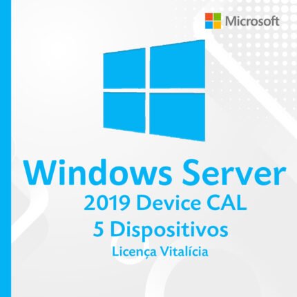 Cal de Acesso Remoto Windows Server 2019 - 5 dispositivos