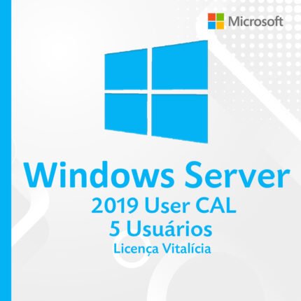 Cal de Acesso Remoto Windows Server 2019- 5 usuários